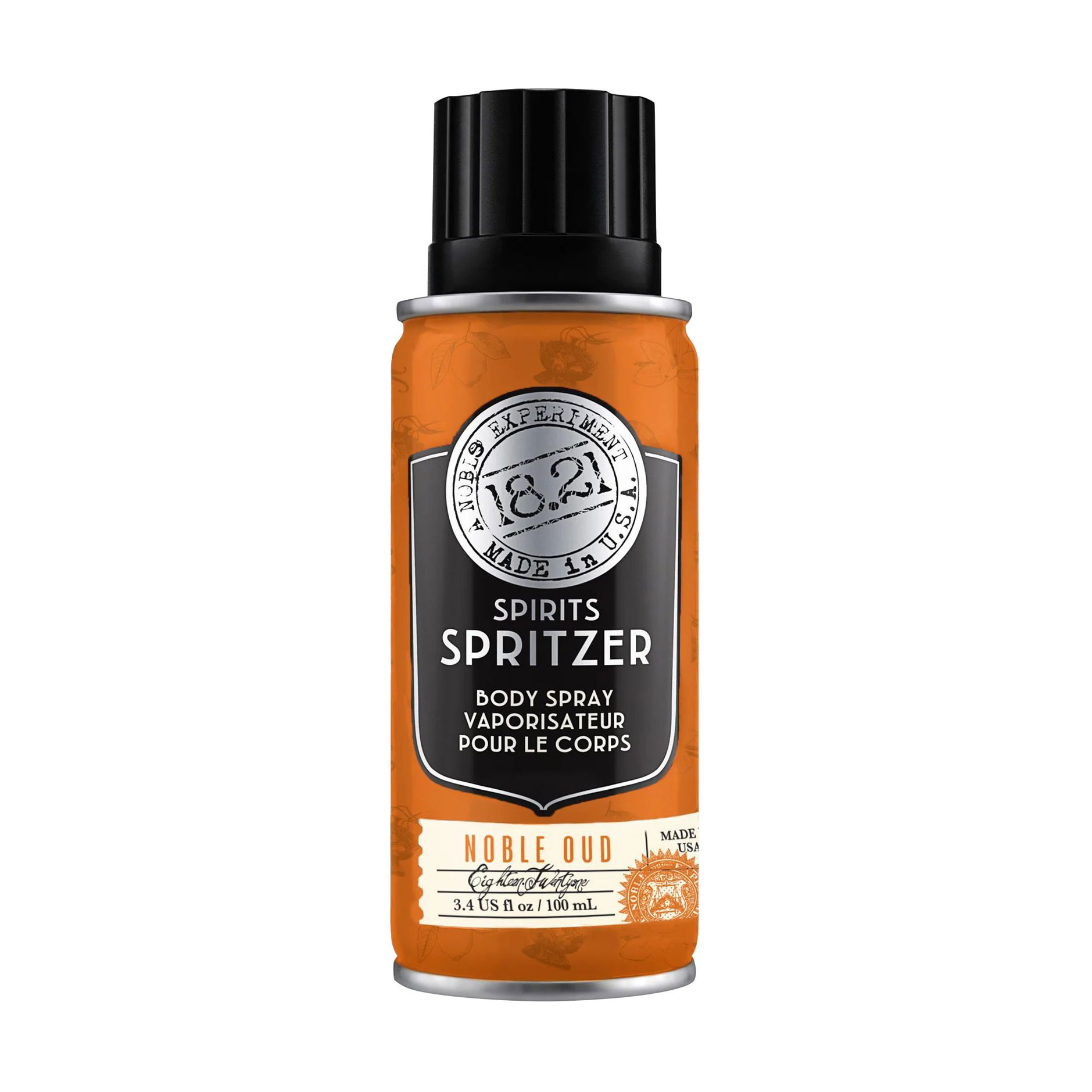 Чоловічий спрей для тіла 18.21 Man Made Spirits Spritzer Body Spray, Noble Oud, 100 мл